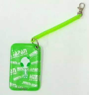 HENECIA JAPAN パスケース キーホルダー 駿河屋 -<中古>キム・ヒョンジュン パスケース 「HENECIA JAPAN」 入会