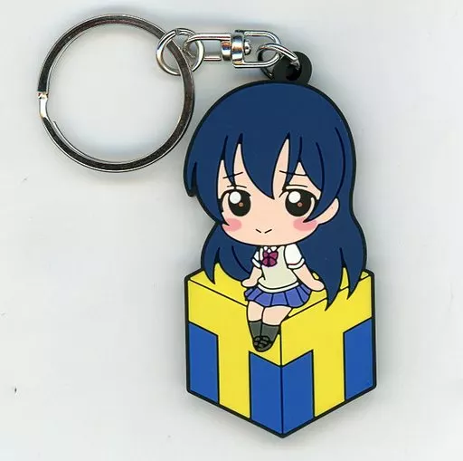 園田海未 オリジナルラバーキーホルダー 「ラブライブ!×Tカード」 先着グッズ