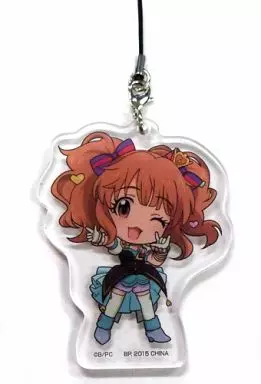 諸星きらり アクリルストラップ きゅんキャラいらすとれーしょんず 「一番くじ アイドルマスターシンデレラガールズ PROJECT ST＠RT!!」 H賞