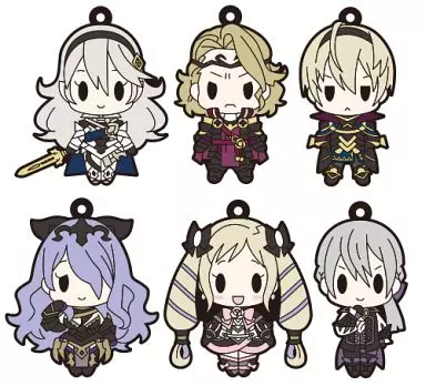 全6種セット 「D4 ファイアーエムブレムif ラバーキーホルダーコレクション Vol.2」