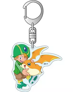 タケル＆パタモン 「アニメシリーズ15周年記念 デジモンアドベンチャー アクリルキーホルダー」