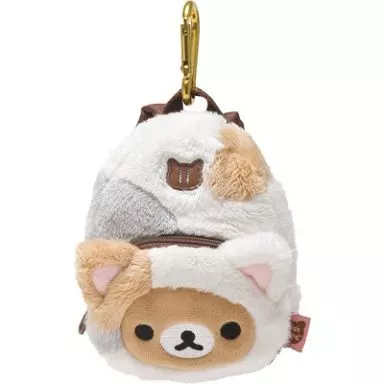 バッグ(キャラクター) リラックマ ぬいぐるみリュックポーチ のんびりネコテーマ 「リラックマ」