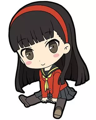 天城雪子 「ペルソナ4 ザ・ゴールデン ぺたん娘トレーディングラバーストラップ」