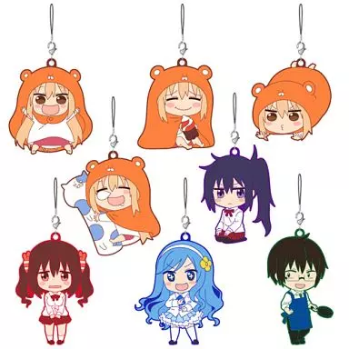 全8種セット 「ねんどろいどぷらす ラバーストラップ 干物妹!うまるちゃん」