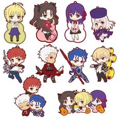 全10種セット 「トイズワークスコレクション 着せかえ♀にいてんごむっ! Fate/stay night [Unlimited Blade Works]」