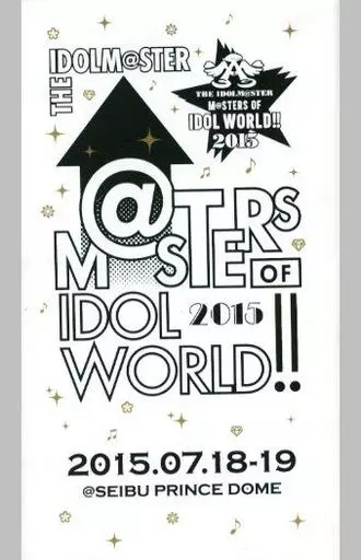 アイドルマスター 公式チケットケース(ピクチャーチケット風シート付き) 「THE IDOLM＠STER M＠STERS OF IDOL WORLD!!2015」