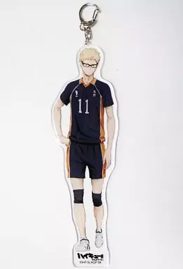 ハイキュー　アニメイトカフェ　月島蛍　アクリルキーホルダー　アニカフェ グッズ > ストラップ・キーホルダー > 【グッズ-キーホルダー