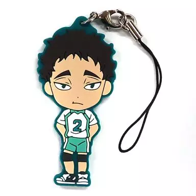 松川一静 ライバル校ラバーストラップ きゅんキャラいらすとれーしょんず 「一番くじ ハイキュー!!～新・ゴミ捨て場の決戦!～」 J賞