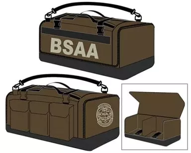 バイオハザード BSAA ダッフルバッグ ボストンバッグ バイオハザード BSAA ダッフルバッグ ボストンバッグ バイオハザード