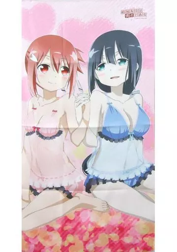 結城友奈は勇者である C88 結城友奈 東郷美森 ベビードール バスタオル 駿河屋 -<中古>結城友奈＆東郷美森(ベビードールver.) バスタオル