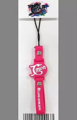 B’z 携帯ストラップ(ピンク) 「B’z LIVE-GYM 2011 -C’mon-」