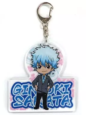 坂田銀時(SD柄) アクリルキーホルダー 「銀魂 キャラポップストア」