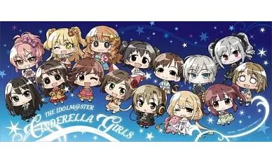 集合 ミニッチュ マイクロファイバースポーツタオル 「アイドルマスター シンデレラガールズ」