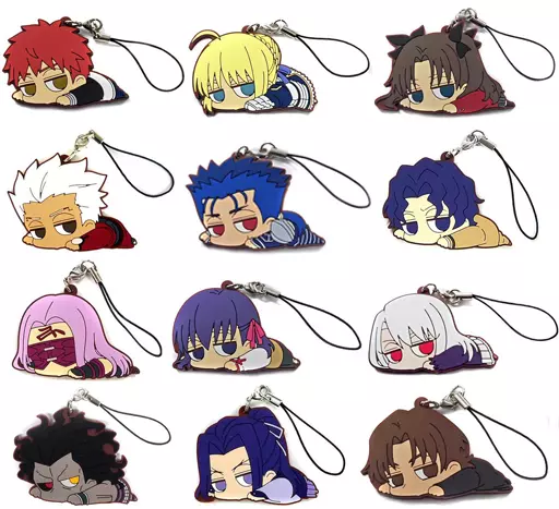 全12種セット 「Fate/stay night だる～んラバーストラップコレクション」