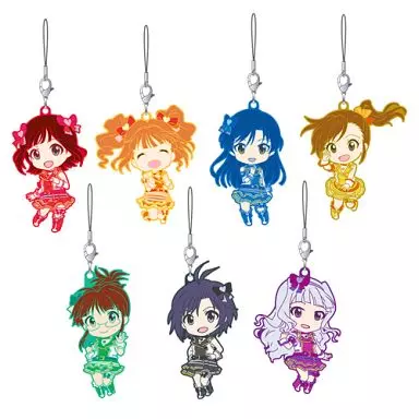 全7種セット 「ねんどろいどぷらす ラバーストラップ アイドルマスター 765PRO ALLSTARS ステージA」