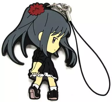暁美ほむら ラバーストラップ きゅんキャラいらすとれーしょんず 「一番くじ 魔法少女まどか☆マギカ～Magiccraft～」 K賞