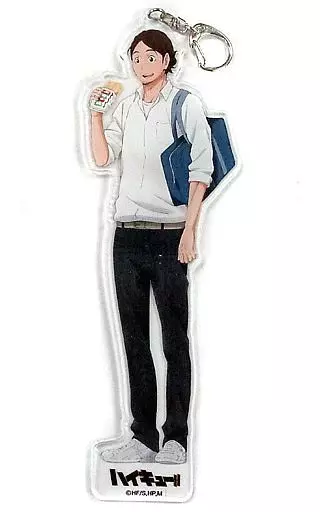 東峰旭(描き下ろし柄) 「ハイキュー!!×animatecafe 1/10 トレーディングアクリルキーホルダー」 アニメイトカフェ限定