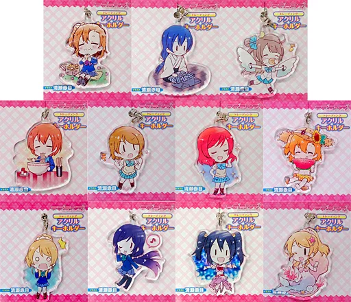 全10種セット+BOX購入特典 「ラブライブ!  School idol diary トレーディングアクリルキーホルダー」 C88グッズ