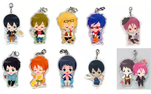 全10種セット 「Free!-Eternal Summer- Free!Cafe アクリルチャームvol.3」