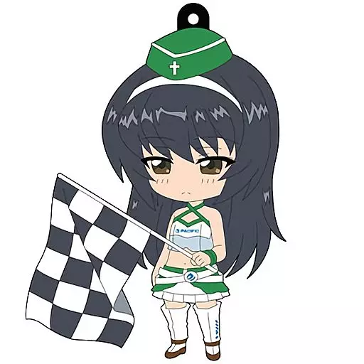 冷泉麻子 「ガールズ＆パンツァー 2015レースクイーンver. ラバーストラップ」