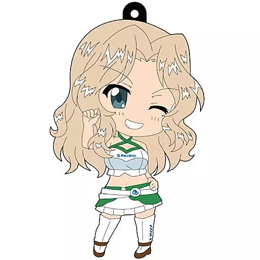 ケイ 「ガールズ＆パンツァー 2015レースクイーンver. ラバーストラップ」