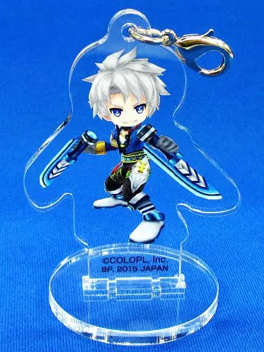 ザック アクリルプレートチャーム 「一番くじMINI 白猫プロジェクト」