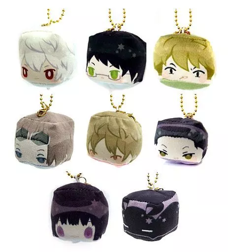 全8種セット 「ワールドトリガー ぬいぐるみキーホルダーコレクション FACE CUBE」