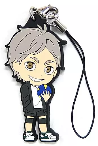 菅原孝支 烏野ラバーストラップ きゅんキャラいらすとれーしょんず 「一番くじ ハイキュー!!～レッツゴートーキョー!!～」 H賞