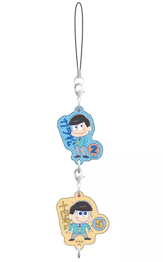 カラ松＆十四松 アクリル2連ストラップ 「おそ松さん」