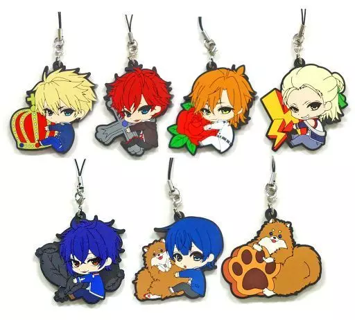 全7種セット 「Dance with Devils ぴたコレ ラバーストラップ」