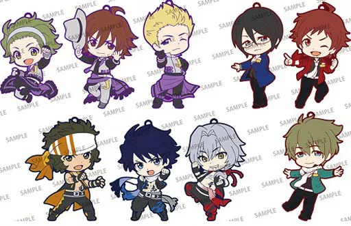 全9種セット 「トイズワークスコレクションにいてんごむっ! アイドルマスターSideM Vol.1」