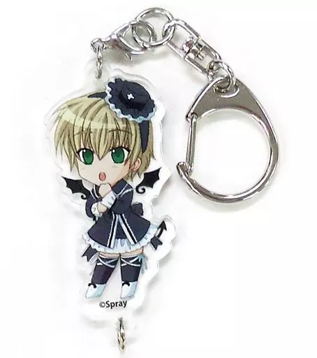 駿河屋 -<中古>須原秋紀(ゴスロリ) 「鬼畜眼鏡 アクリルキーホルダー 