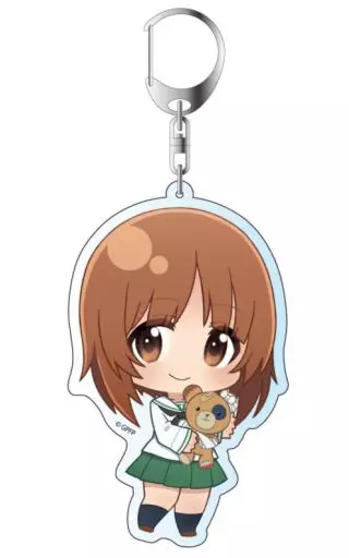 西住みほ デカキーホルダー ぷにキャラ 「ガールズ＆パンツァー 劇場版」
