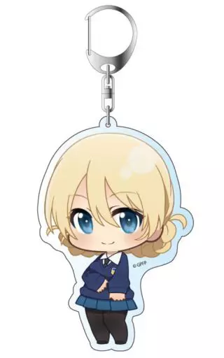 ダージリン デカキーホルダー ぷにキャラ 「ガールズ＆パンツァー 劇場版」