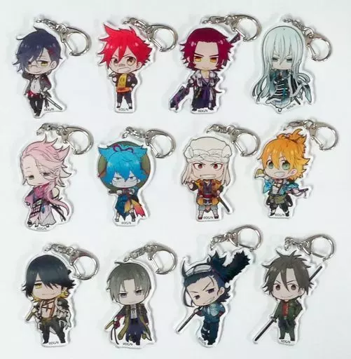 全12種セット 「刀剣乱舞-ONLINE-×グッドスマイル×animatecafe トレーディングアクリルキーホルダー＜第四弾＞」