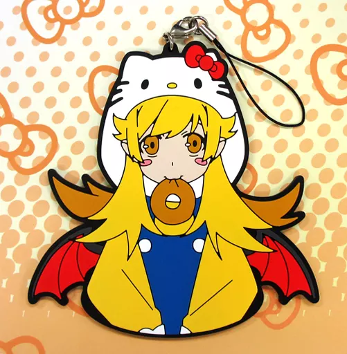 忍野忍 ラバーマスコット 「＜物語＞シリーズ×ハローキティカフェ」