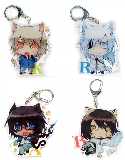 【海外 正規品】 駿河屋 -<中古>全4種セット デカアクリルキーホルダー 「Lamento ピンズ・ピンバッジ・缶バッジ