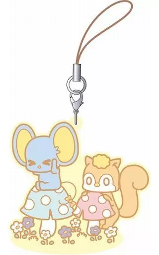 フラットくん＆リスくん 「マイメロディ ViVimus ラバーストラップコレクション」