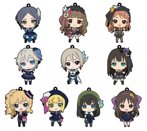 全10種セット 「アイドルマスター シンデレラガールズ トレーディング ラバーストラップ」