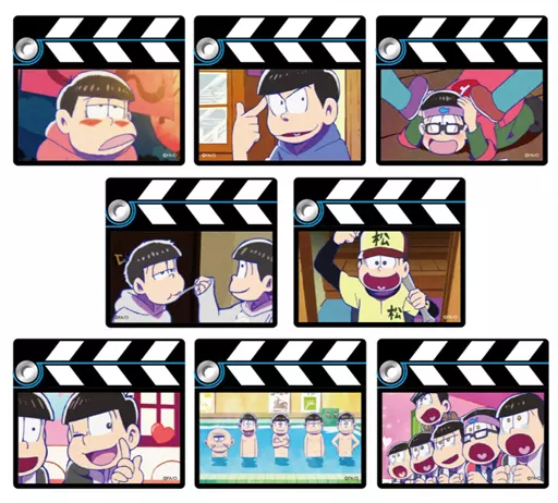 全8種セット 「おそ松さん ベストショットキーホルダー」