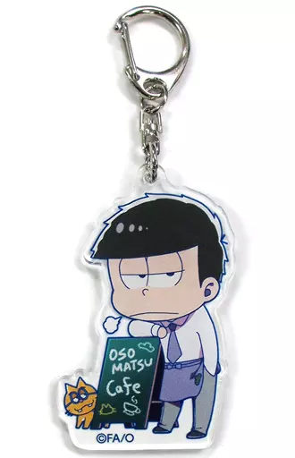 一松 「おそ松さん×animatecafe トレーディングアクリルキーホルダー」