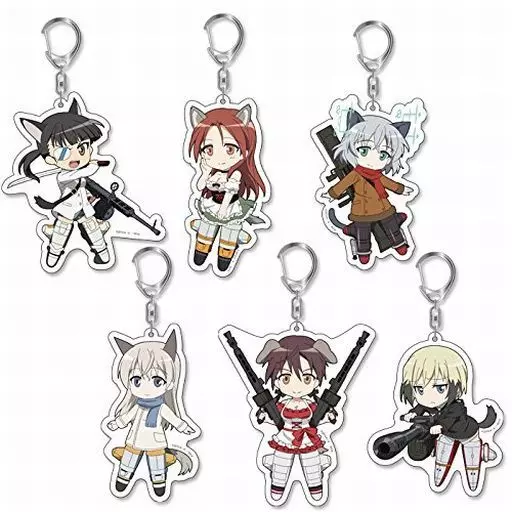 全6種セット 「ぴくりる! ストライクウィッチーズ Operation Victory Arrow トレーディングアクリルキーホルダー vol.2」
