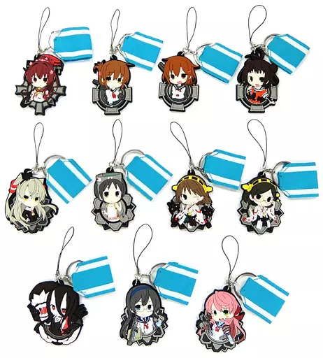 全11種セット 「艦隊これくしょん～艦これ～ 艦娘勲章これくしょん ラバータイプ3 コミケ87海域限定版」 C87グッズ