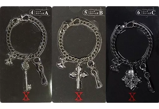 全3種セット バッグチャーム 「X JAPANくじ」 バッグチャーム賞