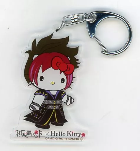 黒流 和楽器バンド×HELLO KITTYアクリルキーホルダー 「和楽器バンド 大新年会 2016 日本武道館 暁ノ宴」