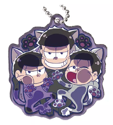 一松 「ぴた!でふぉめ おそ松さん バラエティパック アクリルキーホルダー」