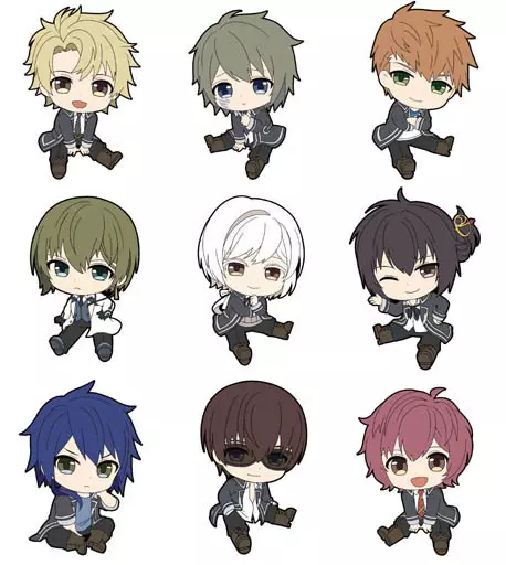 全9種セット 「NORN9 ノルン+ノネット ぺたん娘 トレーディングラバーストラップ」