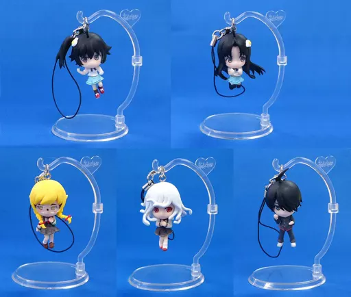 全5種セット ストラップ きゅんキャラアクセント 「一番くじプレミアム ＜物語＞シリーズ～暦ノ誇リ～」 I賞