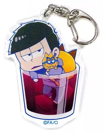 松野一松 「おそ松さん×animatecafe トレーディングアクリルキーホルダー 第二弾」
