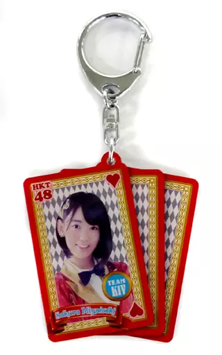 宮脇咲良 個別ミラーキーホルダー 「HKT48 春のライブツアー～サシコ・ド・ソレイユ 2016～」